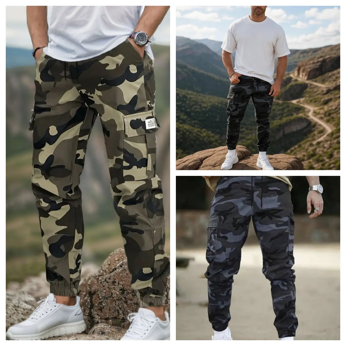 🛠️ 60% KEDVEZMÉNY! 👖 Tartós taktikai munkanadrág - nejlon és pamut keverékéből, számos funkcionális zsebbel, ideális kültéri munkavégzéshez 🌲