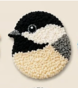 🧵Ideális kezdőknek🐦Madár témájú alátét készlet barkácsolóknak