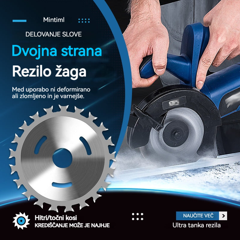 ⚙️🧰【Kupite 1, dobite 1 gratis】Dvostranski žagini listi, primerni za obdelavo lesa in zlitin