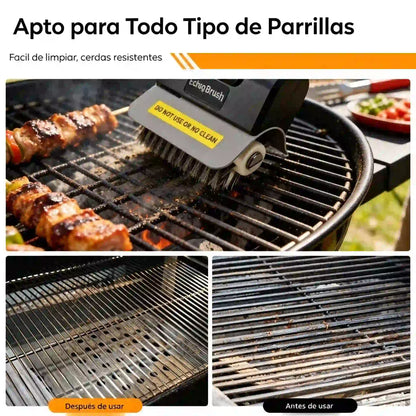 🔋🧹 Akkumulátoros elektromos grilltisztító kefe – lítium akkumulátorral, multifunkcionális és könnyen használható 🔥🍖