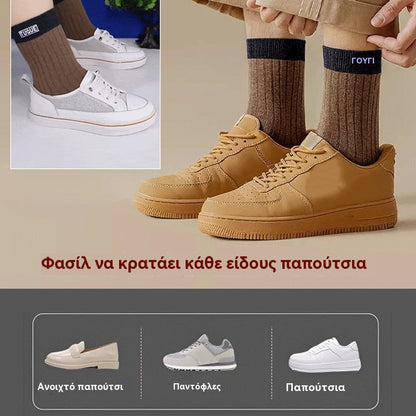 😍Časově omezená speciální nabídka🧦【Mix 5 párů】🔥Pánské teplé, deodorizační ponožky absorbující pot🍂