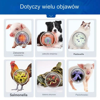 🕊️🐔🐷 【Kup jeden, drugi otrzymasz gratis】Leki weterynaryjne Oksytetracyklina Tabletki przeciwbakteryjne, przeciwzapalne i przeciwbiegunkowe