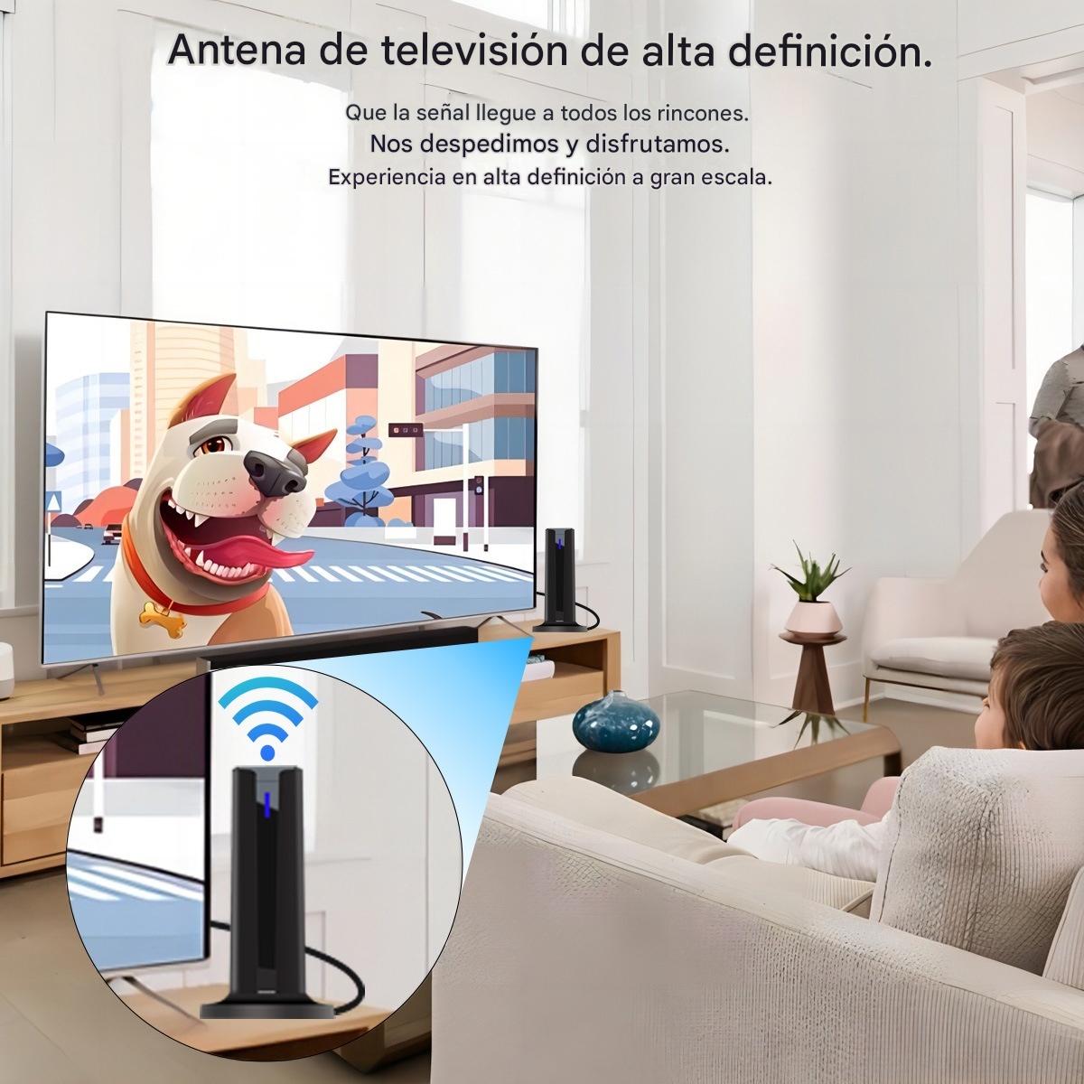 🔥🔥Receptor de TV digital HD para interiores🌐