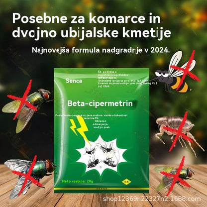 🦟【5 vrečk】❤️Posebej zasnovano za uničevanje komarjev in muh na kmetijah, eno pakiranje ubije bolhe/kobilice/ščurke/muhe/komarje!