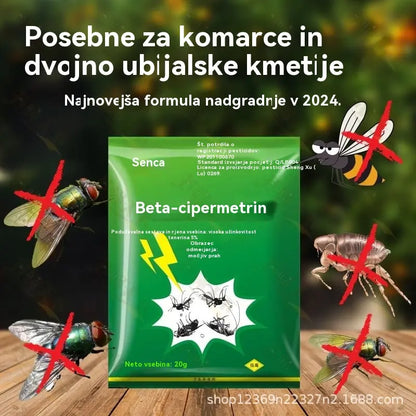 🦟【5 vrečk】❤️Posebej zasnovano za uničevanje komarjev in muh na kmetijah, eno pakiranje ubije bolhe/kobilice/ščurke/muhe/komarje!