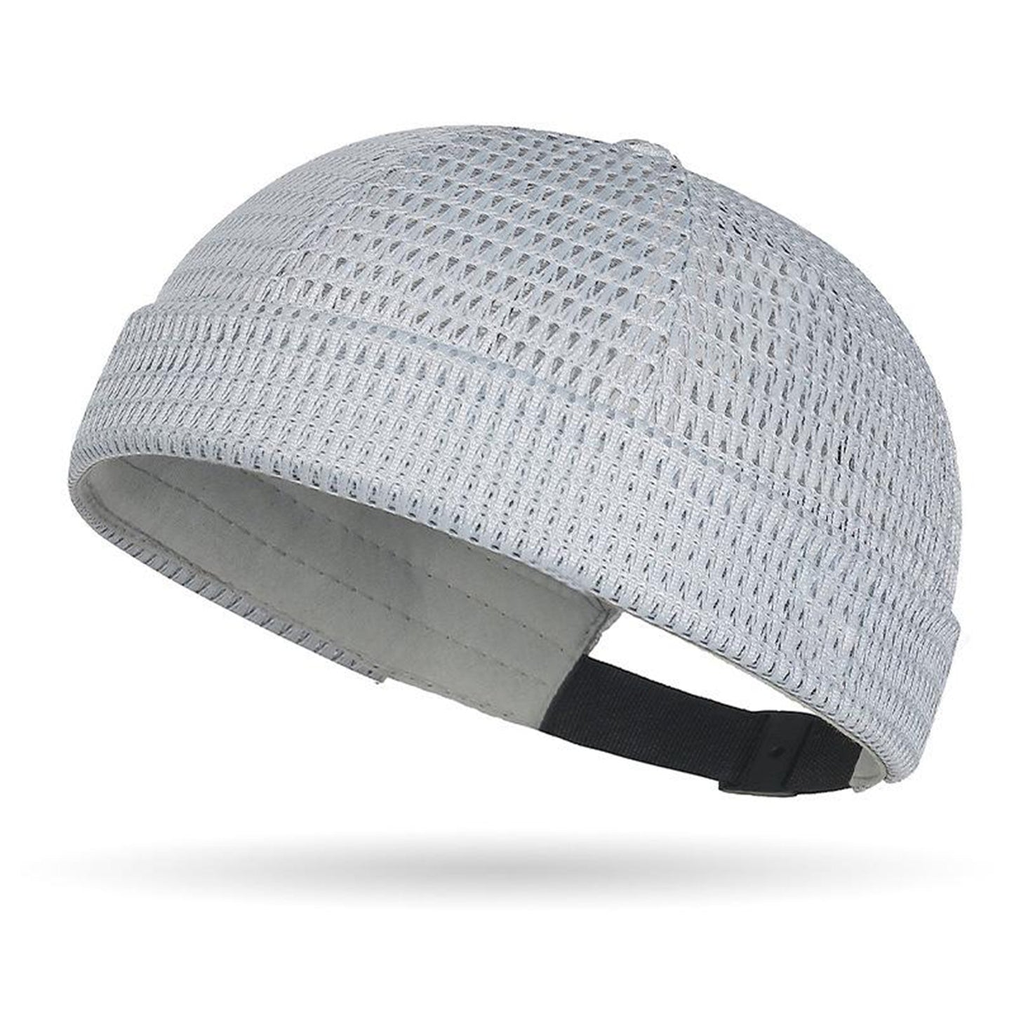 🔥Gorro Docker transpirable sin visera para hombre - Gorro de malla ligero para actividades al aire libre en verano