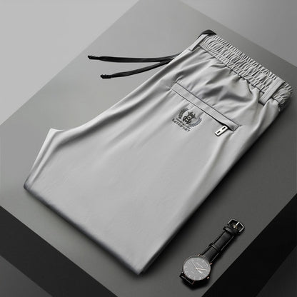 🔥【M-5XL】2026 tavaszi és nyári új Ice Silk Stretch nadrág