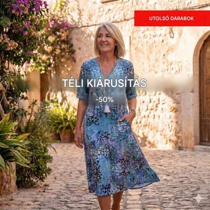✨【S-3XL】Lahka in zračna obleka z laskavim krojem