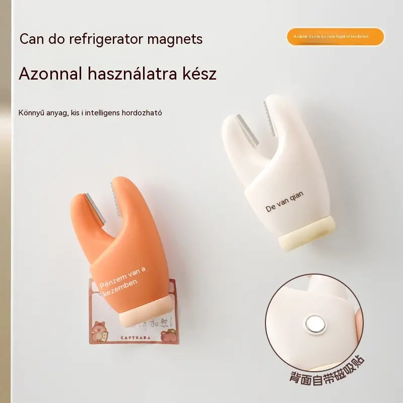 【🧄Egyet fizet kettőt kap】💥2 az 1-ben mágneses fokhagymahámozó és gyömbérkaparó fogantyúval