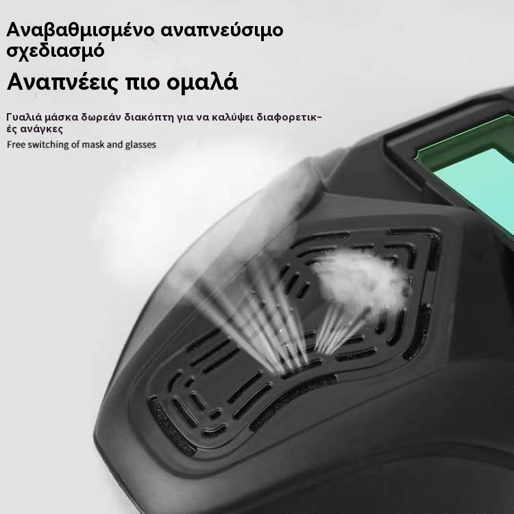 🛡️🔥 Μάσκα + γυαλιά 2-σε-1 – πραγματικά χρώματα, πλήρης προστασία