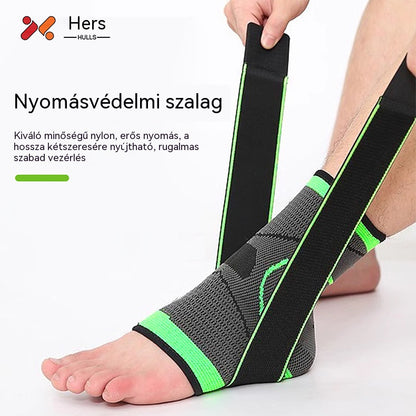 Kötött bokarögzítő a bokaficam megelőzésére, határokon átnyúló túrázáshoz való kosárlabda gumiszalag