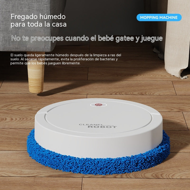 🏠🔹 Robot inteligente de limpieza para el hogar, barredora húmeda y seca.