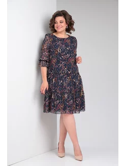【🥇 Best Seller】💥👗【S-5XL】 Νέο ανοιξιάτικο εμπριμέ φόρεμα 2025