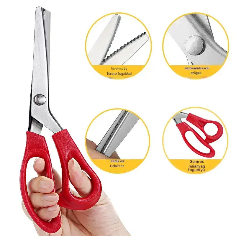 ✂️✨ Barkács varró- és csipkeolló 🧵💖 Precíz és egyszerű vágás minden alkalommal, segítve saját remekművek létrehozását 🎀🌟