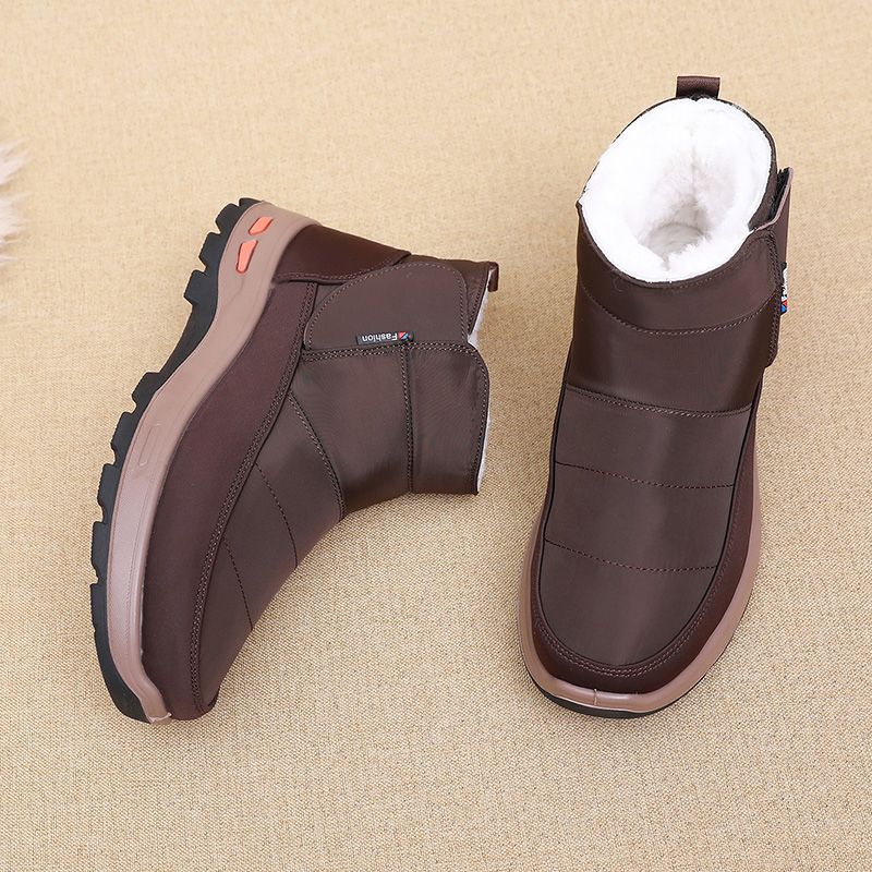 🔥30% KEDVEZMÉNY🔥【39-45】👟Férfi téli cipő: tiszta pamut, gyapjúbéléses, bársonyos és vastag szőrmés