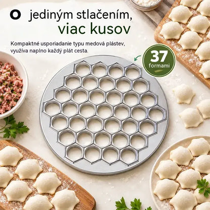 🥟 Pripravte pirohy či pelmene za pár sekúnd! Forma na 37 kusov · Jedným stlačením získate 37 rovnakých kúskov · Efektívne, rýchle a ľahko sa čistí!