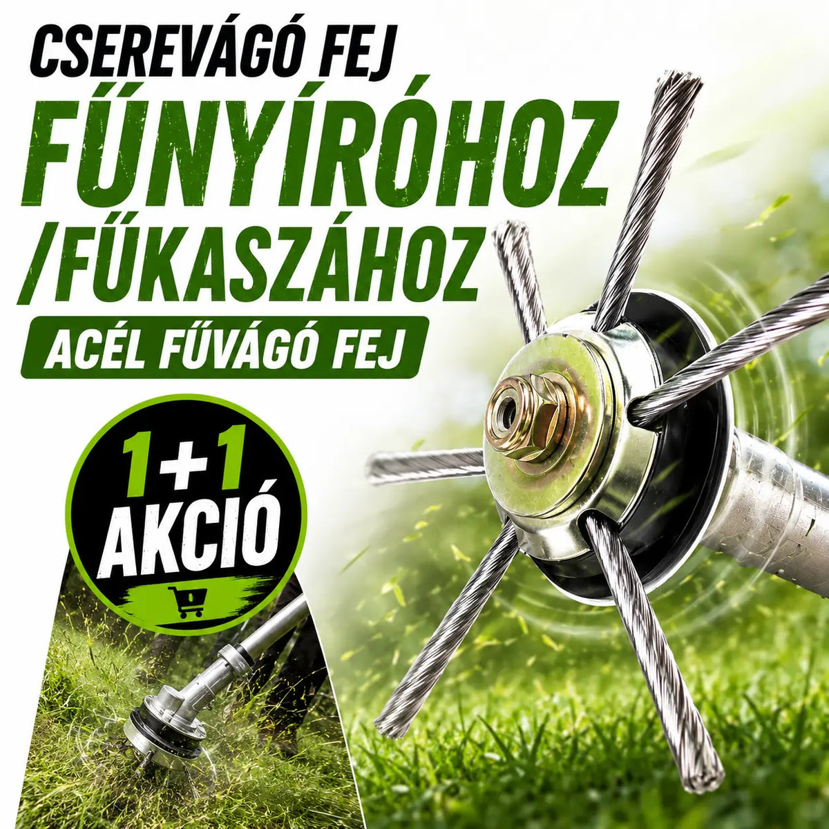 🌿🔥 Cserélhető pengék fűnyírókhoz/nyírógépekhez - Acél fűnyírópengék 🌿✂️⚙️