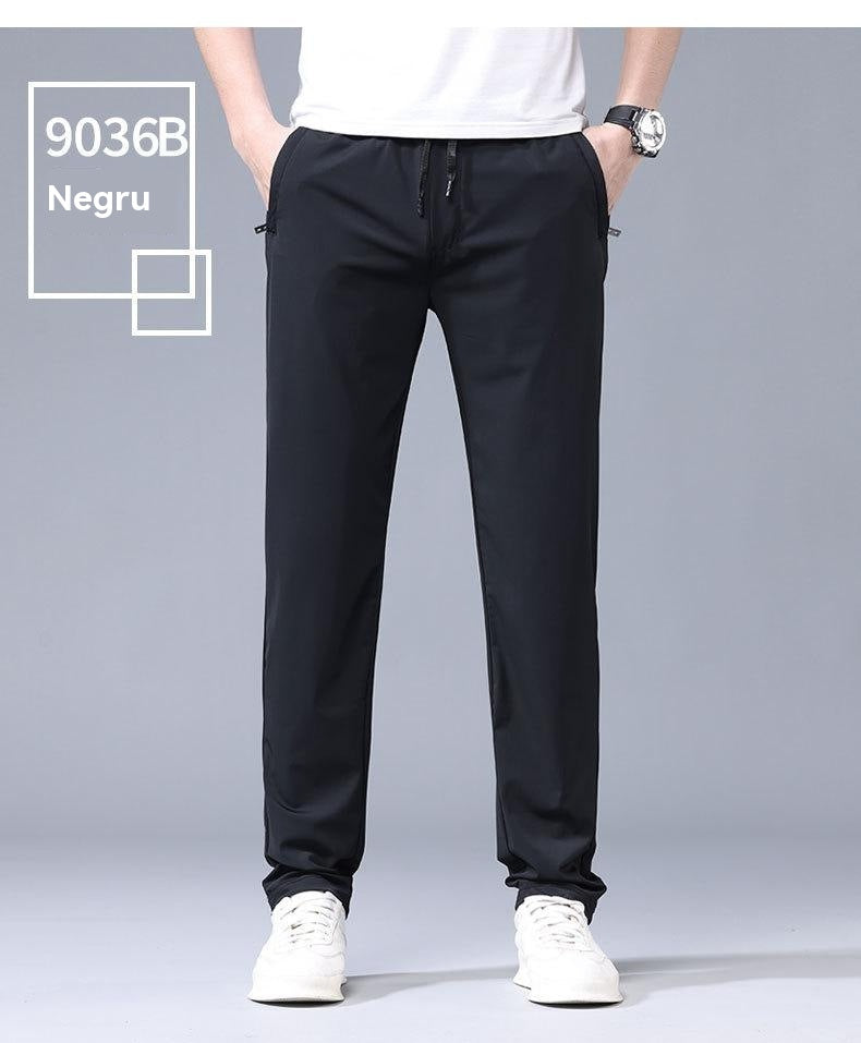 🔥【M-5XL】2026 tavaszi és nyári új Ice Silk Stretch nadrág