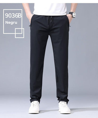 🔥【M-5XL】2026 tavaszi és nyári új Ice Silk Stretch nadrág