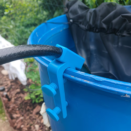 Abrazaderas para mangueras de jardín, abrazaderas para mangueras de cubo, fáciles de instalar.