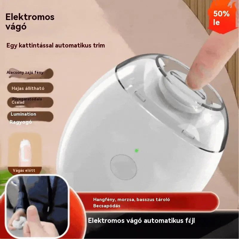 💅✨ Automata körömreszelő 1, biztonságos és gyengéd körömápolás 👶🔧