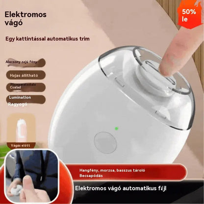 💅✨ Automata körömreszelő 1, biztonságos és gyengéd körömápolás 👶🔧