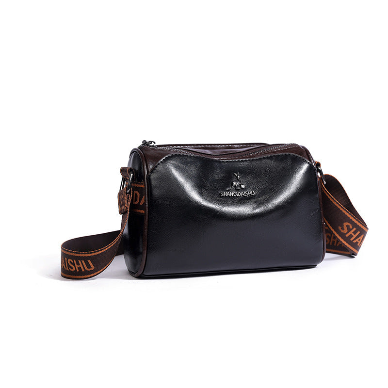 🔥【45% OFF】👜Bolso de cuero suave de gran capacidad, bolso de hombro para mujer