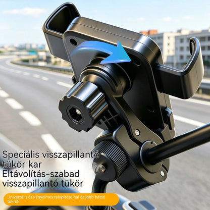 🚴 Biztonságos fogású motoros telefontartó