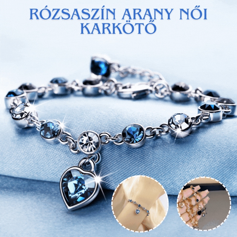 ✨💎【Vásároljon 1-et, kap 1-et ingyen】 925 sterling ezüst szerelmi karkötő - Ocean Heart