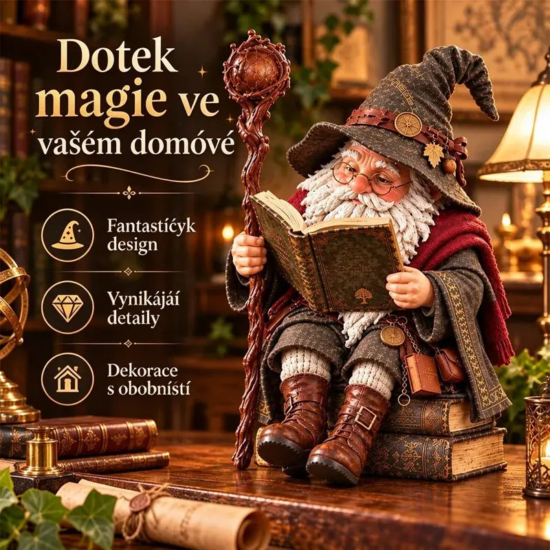 🧙‍♂️Varázslatos Törp Mágus – Varázslatot hozol otthonodba!✨