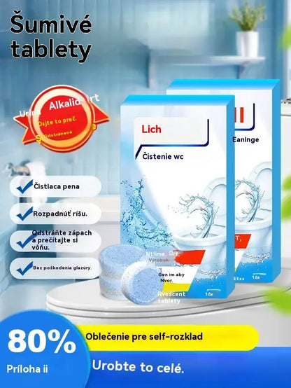 🌟【48 kusov】Účinná čistiaca pena na toalety