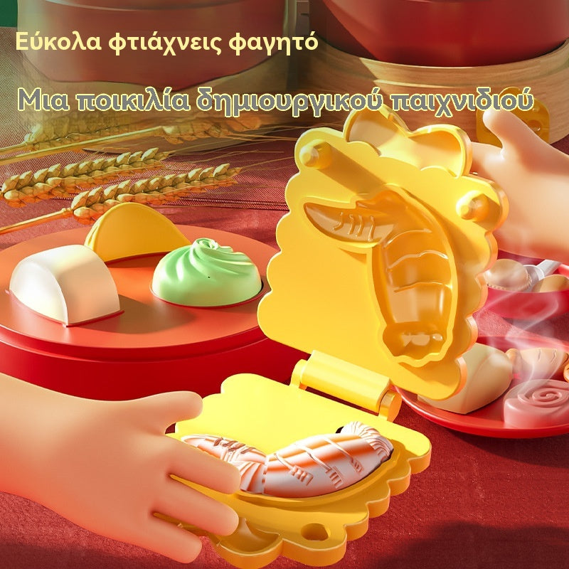 👩‍🍳🧒 Súprava detskej kuchynky s plastelínou – kreatívna hra doma!