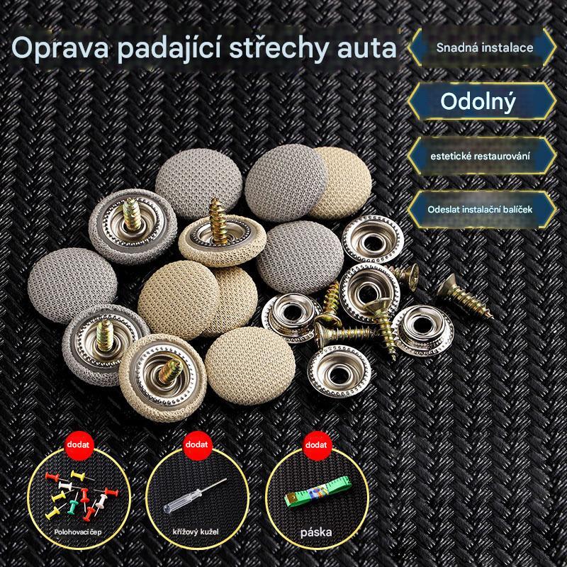 🔥【30% OFF】Plátno střechy auta padá, přezka na opravu hřebíků Úprava a renovace interiéru auta bez demontáže