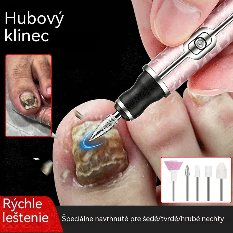 💅👍Elektrický pilník na nechty na liečbu onychomykózy
