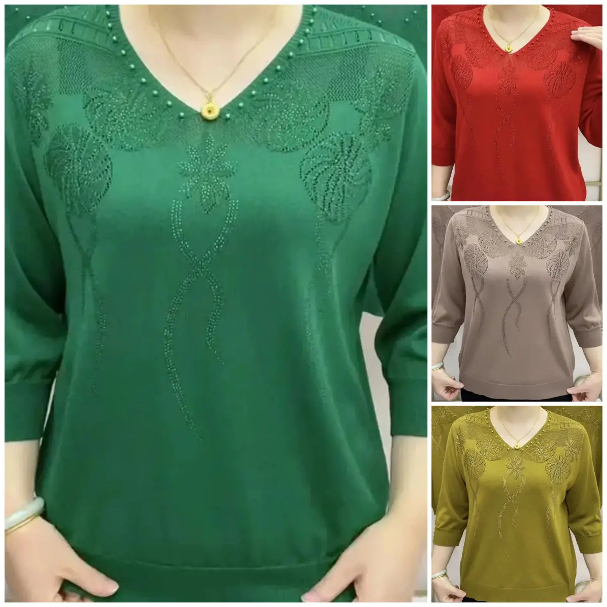 【30%OFF】🔥【M-5XL】2026 új téli divatos jégselyem pulóver
