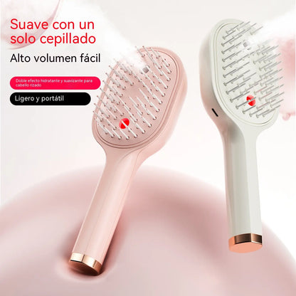 【30%OFF】💖💨Češalj s funkcijom prskanja jednim gumbom za učinkovito sprječavanje zapetljavanja kose.