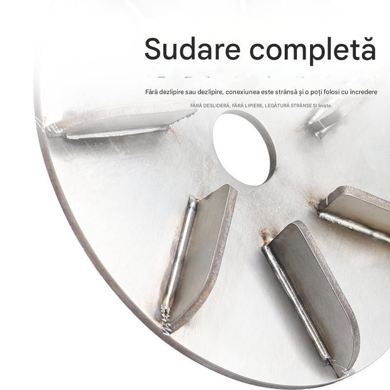 💿️🔧🔥Čepeľ z nehrdzavejúcej ocele na štetiny, vhodná pre elektrickú uhlovú brúsku