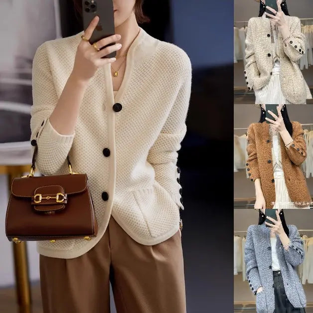 🧥💖✨【Ograničena ponuda 50% popusta】Francuski elegantni kašmirski kaput, lagan, topao i svestran