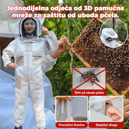 【M-2XL】🐝Pčelinji kombinezon izrađen od 3D pamučne mreže