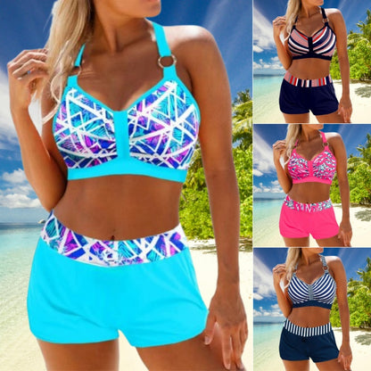🏖️👙【45% OFF】🌴2026.【S-5XL】Komplet kopalk s potiskom za počitnice na plaži