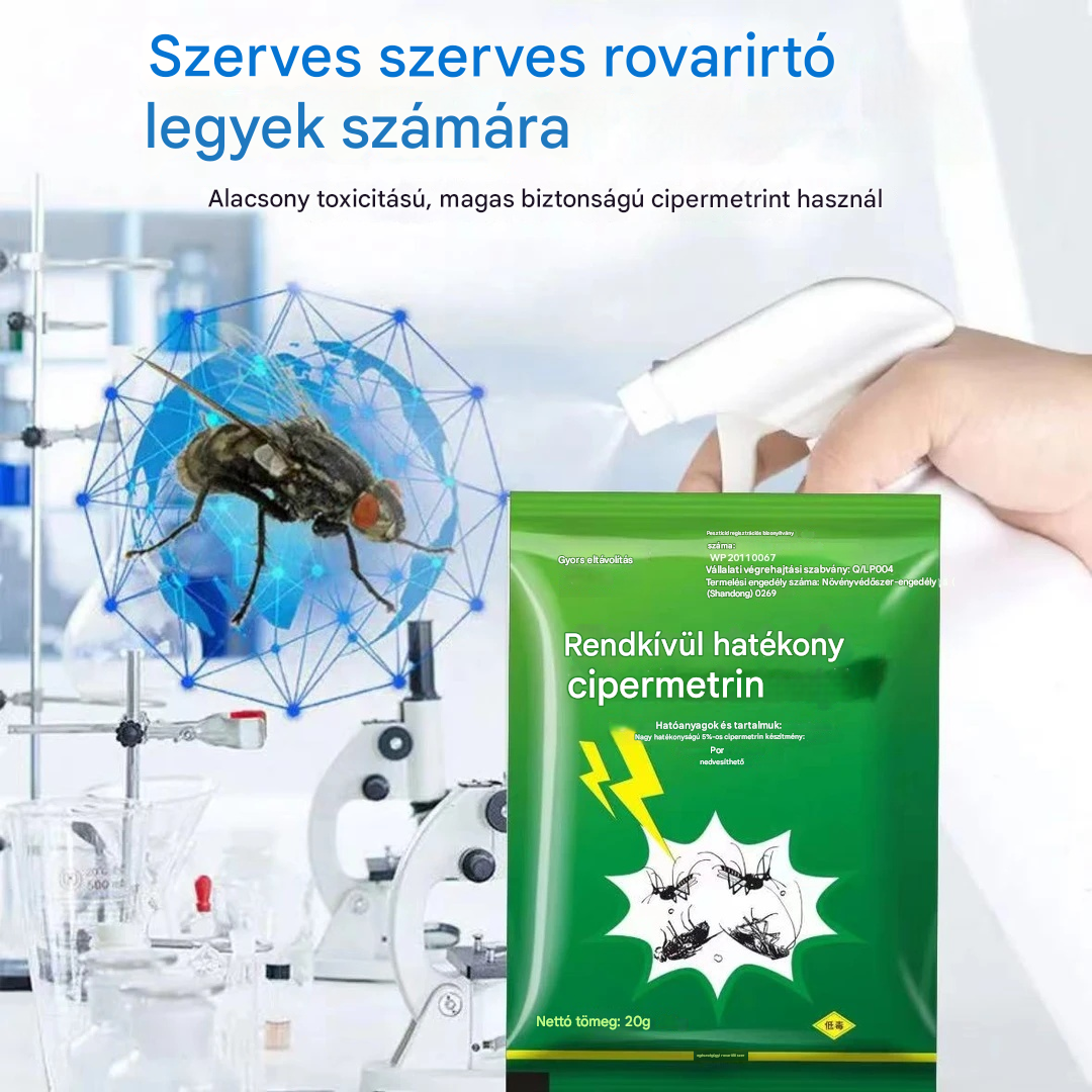 🦟【20 tasak】❌Kifejezetten a szúnyogok és legyek farmokon való irtására tervezték, egy csomag elpusztítja a bolhákat/sáskákat/csótányokat/legyeket/szúnyogokat!