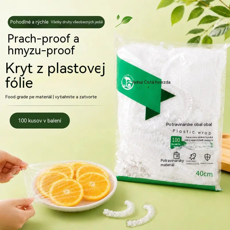 ⏳50% zľava🔥【300 kusov】27 €🎉Čím viac nakúpite, tým viac ušetríte🎁Jednorazové elastické obaly na jedlo, vhodné na misky a taniere