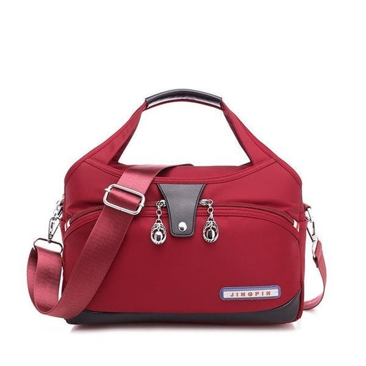 👜【50% kedvezmény】Divatos női könnyű, lezser Oxford szövet kézitáska nagy kapacitással, 💧Vízálló, ✅Tökéletes utazáshoz és vásárláshoz, ✅Többféle hordozási lehetőség: kézitáska, válltáska, oldaltáska