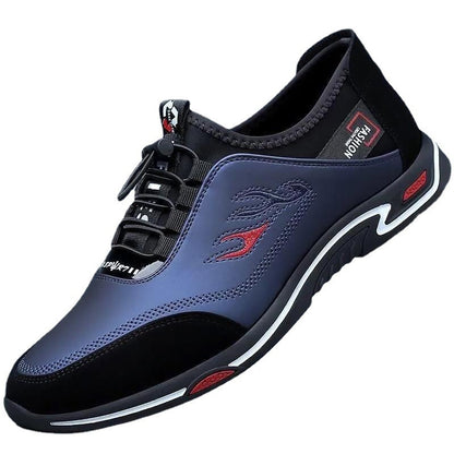 👞Moški poslovni čevlji za prosti čas iz zračnega usnja ✅ brez vonja ✅ mehak usnjen podplat ✅ modni in vsestranski