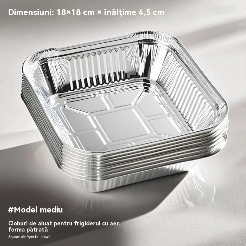 Pekáč na fritézu, panvica z hliníkovej fólie