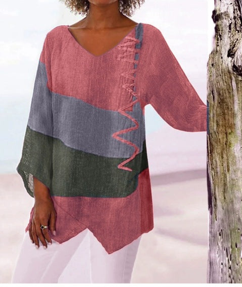 😍 [S~5XL] Ženski elegantni ležerni top