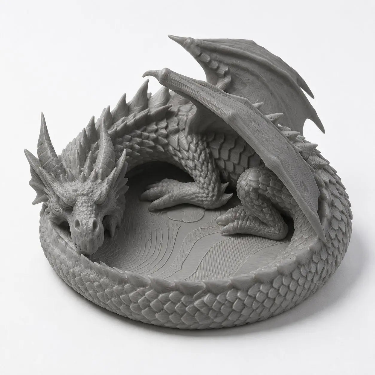 🐉Sárkányőrző 3D nyomtatott tárolótálca - A sárkány kincse!