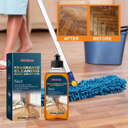 🚿✨ Limpiador de pisos, limpiador de pisos y azulejos para el hogar, líquido limpiador para dar brillo, eliminar manchas y perfumar.