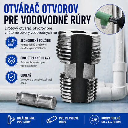 🛠️【Vnútorný závitník na rúry + vonkajší závitník】⚙️🔩 Príslušenstvo na rezanie závitov