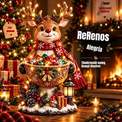 🎄 Karácsonyi ajánlatok! ✨ Karácsonyi fényfüzérek és édességtálak: 5-féle karácsonyi mintával.